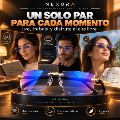UN SOLO PAR DE GAFAS PARA TODO MOMENTO [COMPRA UNA Y RECIBE DOS + ESTUCHE Y PAÑO DE LIMPIEZA GRATIS]